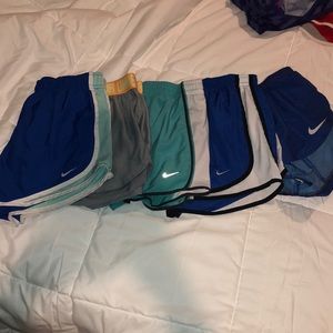 5 Nike /under armour shorts